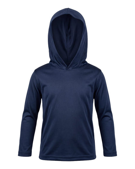 Paragon Toddler Bahama Hooded Long Sleeve T-Shirt. 221T - Navy