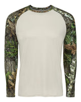 Paragon Men's Jackson Mossy Oak Colorblocked Long Sleeve T-Shirt. 236 - NWTF Obsession