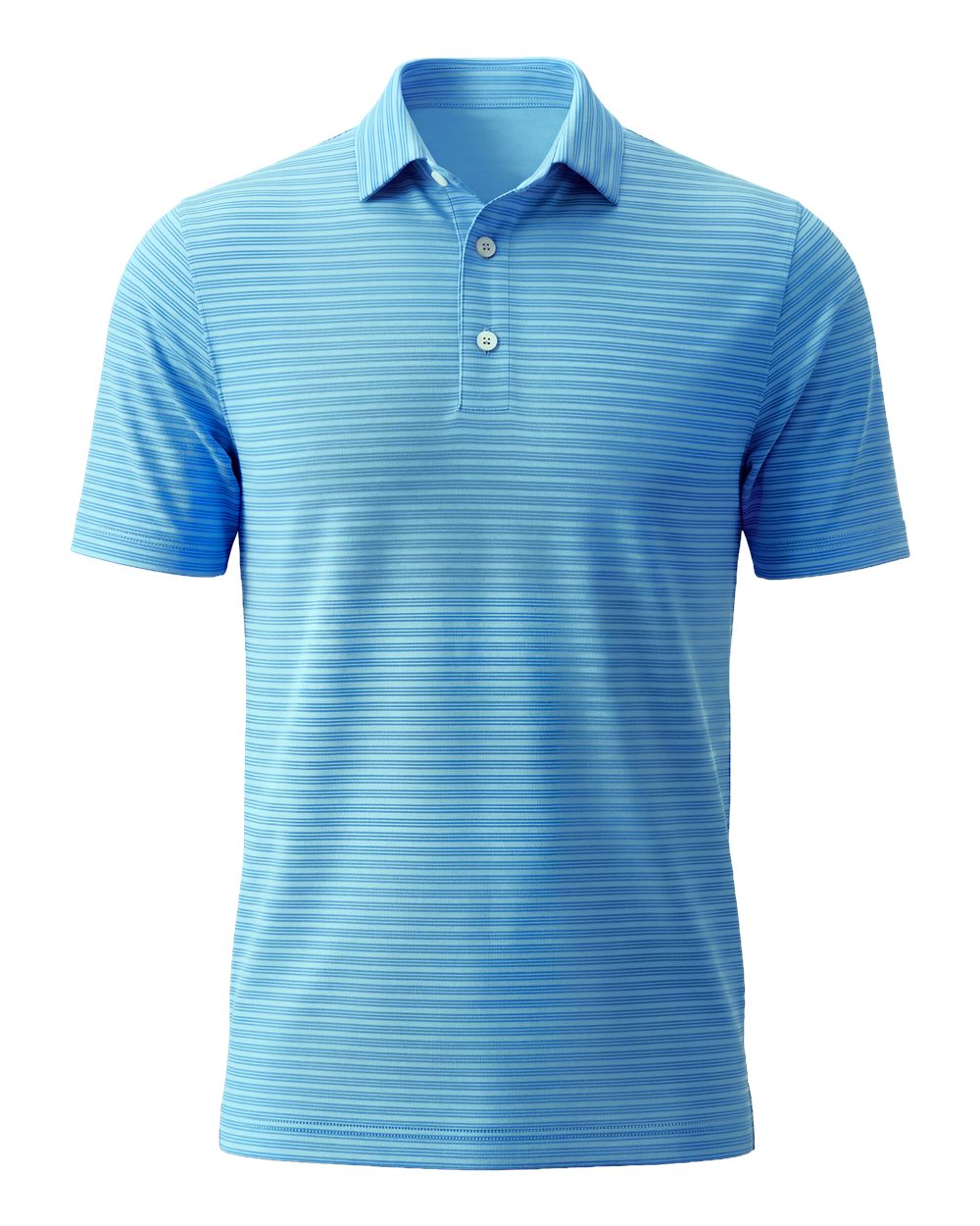 Paragon Men's Shadow Polo. 140 - Reef Blue