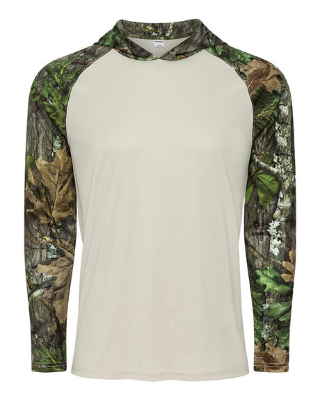Paragon Men's Biloxi Performance Colorblocked Hooded Long Sleeve T-Shirt. 241 - NWTF Obsession