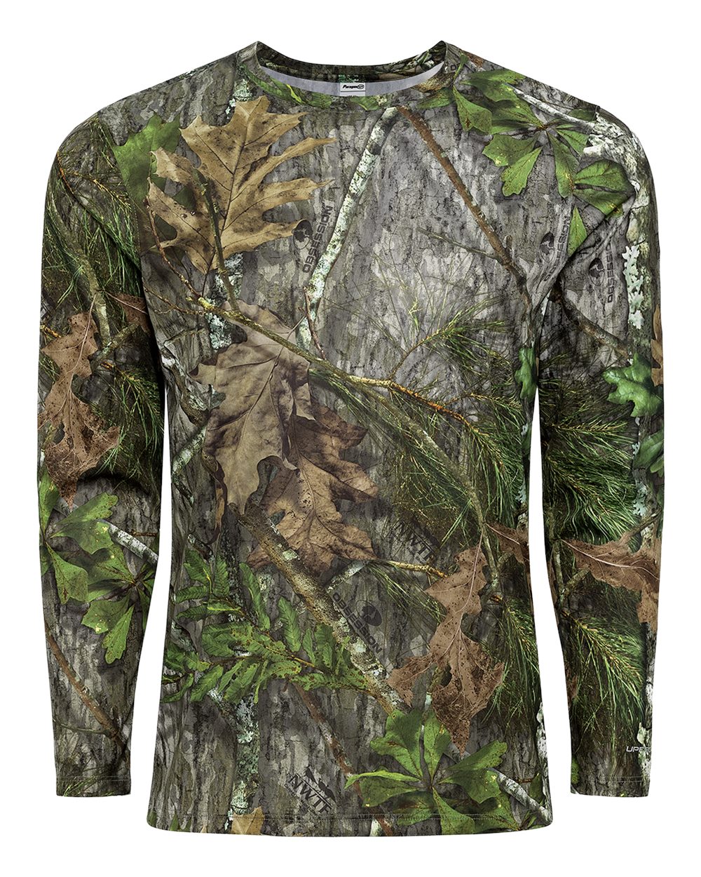 Paragon Men's Oxford Performance Camo Print Long Sleeve T-Shirt. 237 - NWTF Obsession
