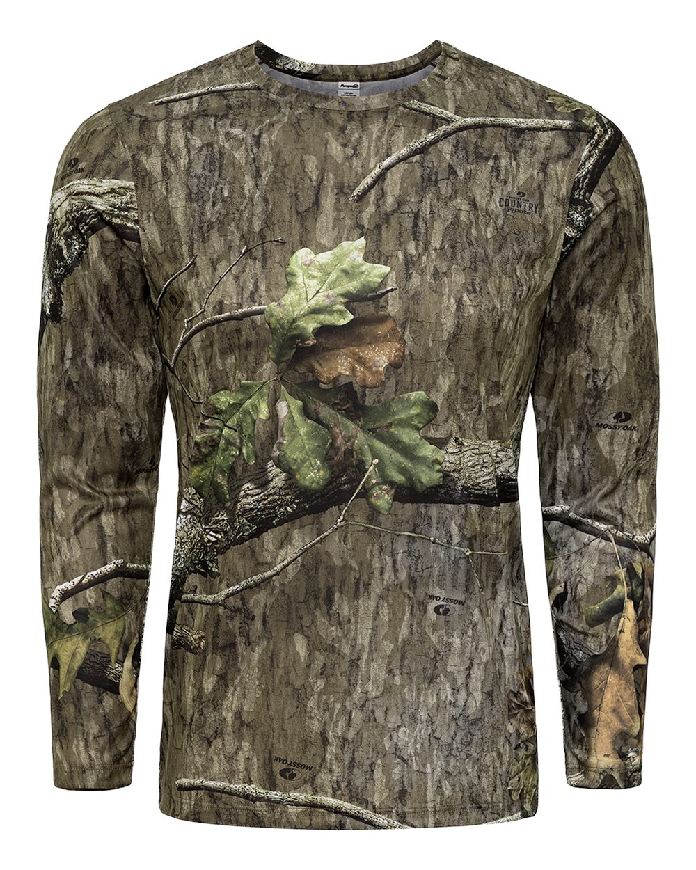 Paragon Men's Oxford Performance Camo Print Long Sleeve T-Shirt. 237 - Country Roots