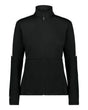 Holloway Women's Crosstown Full-Zip Jacket. 223730 - Black/ White