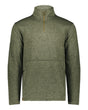 Holloway Men's Eco Revive™ Alpine Sweater Fleece Quarter-Zip Pullover. 223540 - Olive Heather