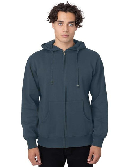 econscious Unisex Heritage Full-Zip Hooded Sweatshirt. EC5650
