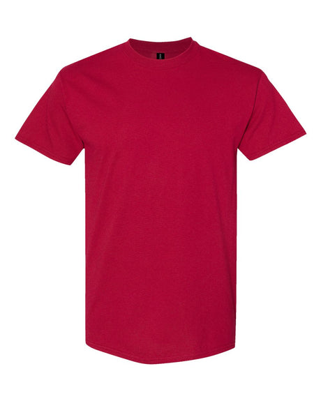 Gildan Unisex Heavy Cotton™ T-Shirt. 5000 - Cardinal
