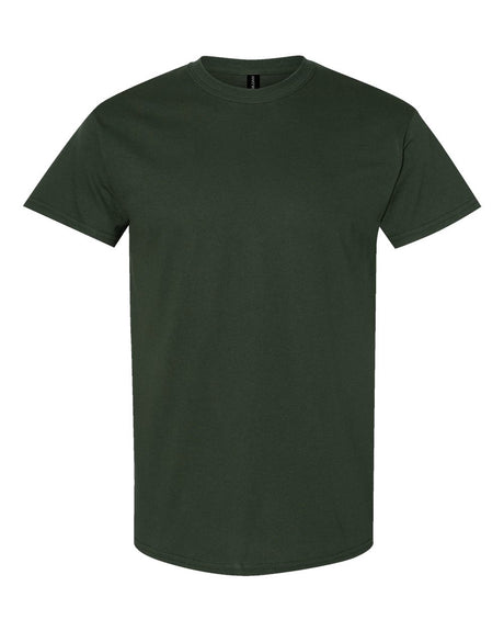 Gildan Unisex Heavy Cotton™ T-Shirt. 5000 - Forest Green