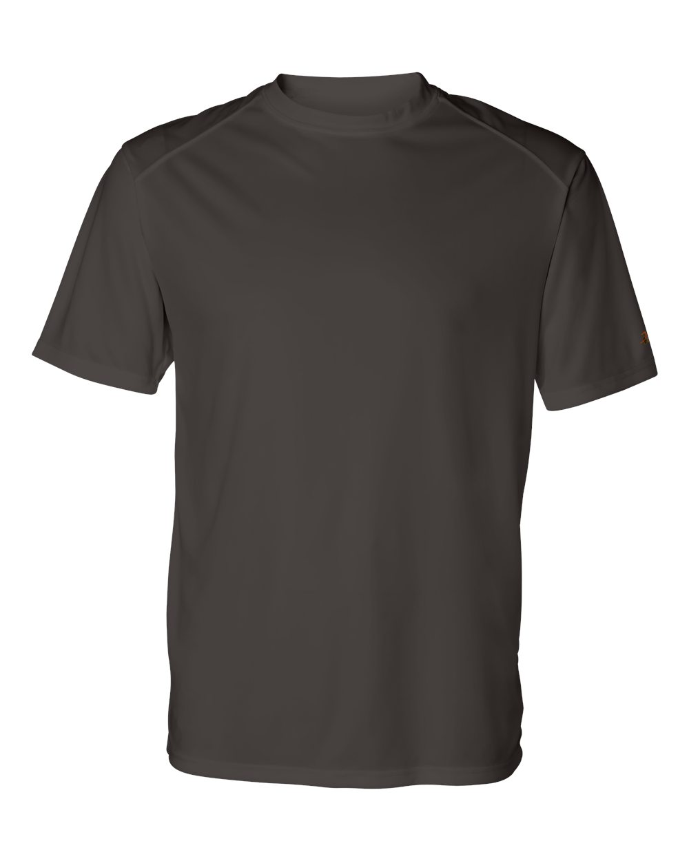 Badger Men's B-Core Sport Shoulders T-Shirt. 4120 - Brown