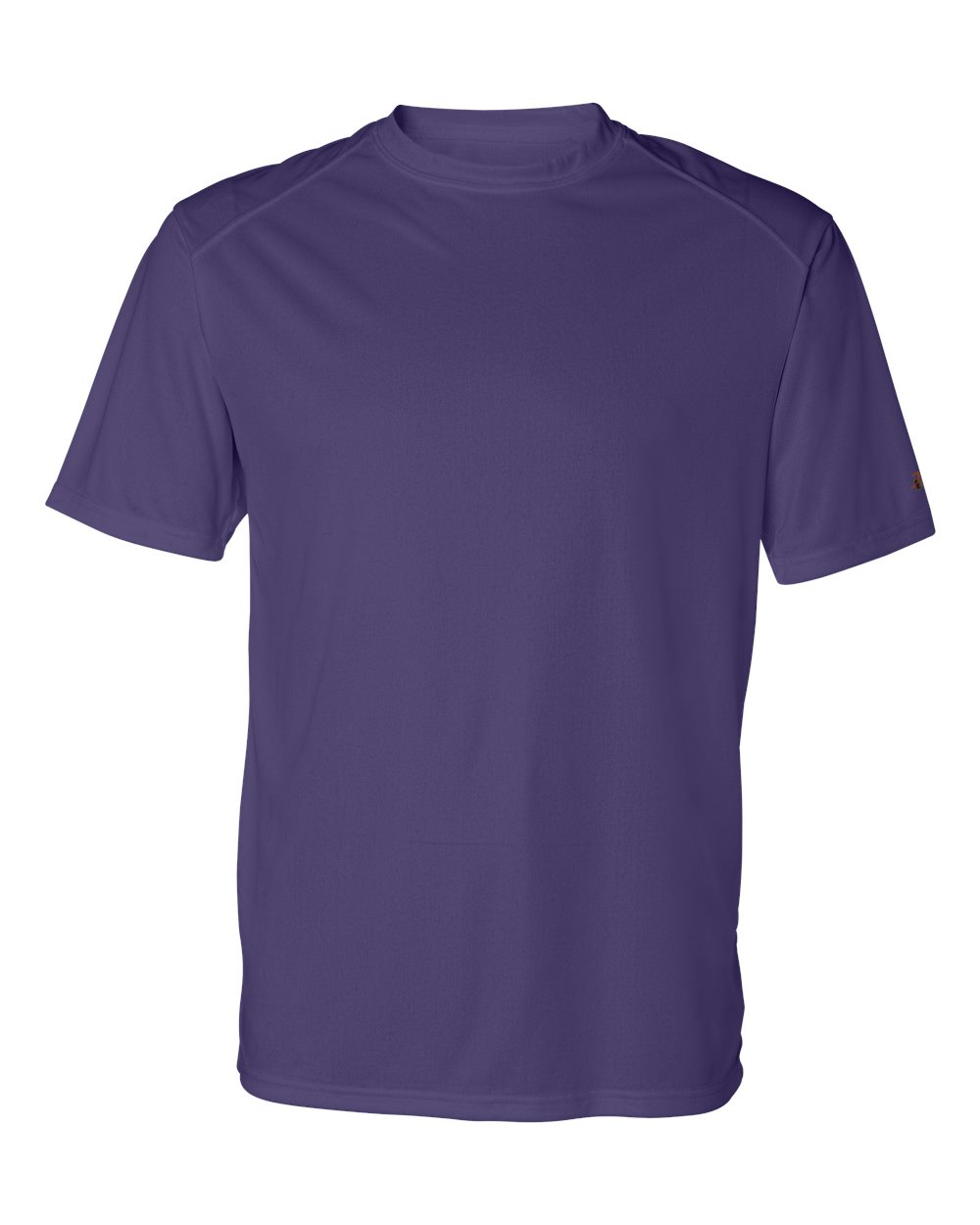 Badger Men's B-Core Sport Shoulders T-Shirt. 4120 - Purple