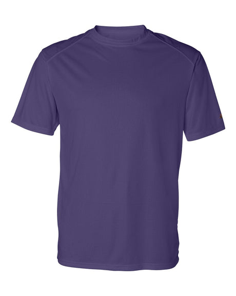 Badger Men's B-Core Sport Shoulders T-Shirt. 4120 - Purple
