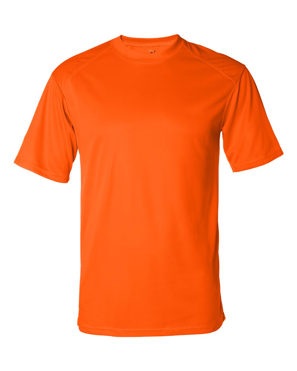 Badger Men's B-Core Sport Shoulders T-Shirt. 4120 - Safety Orange