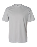 Badger Men's B-Core Sport Shoulders T-Shirt. 4120 - Silver