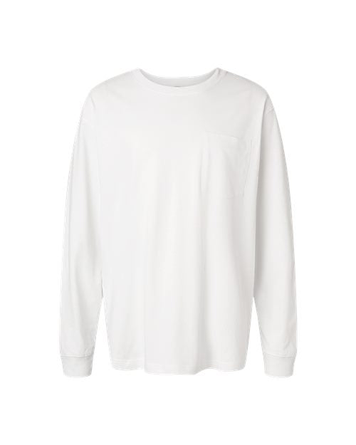 econscious Unisex Reclaimist Fiber Long Sleeve Pocket T-Shirt. EC1065