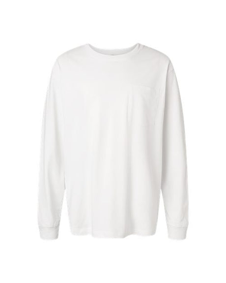 econscious Unisex Reclaimist Fiber Long Sleeve Pocket T-Shirt. EC1065