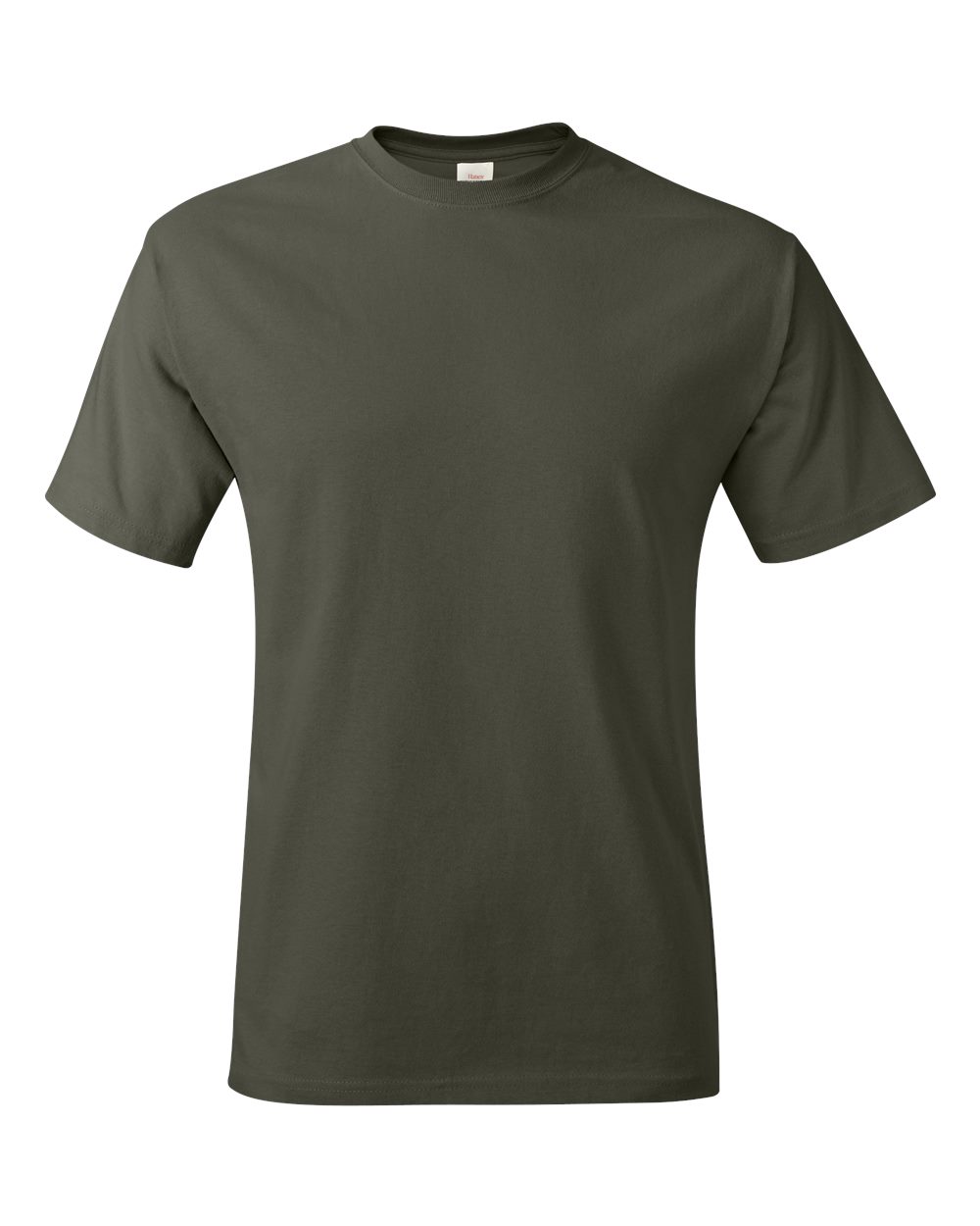 Hanes Unisex Authentic T-Shirt. 5250 - Fatigue Green