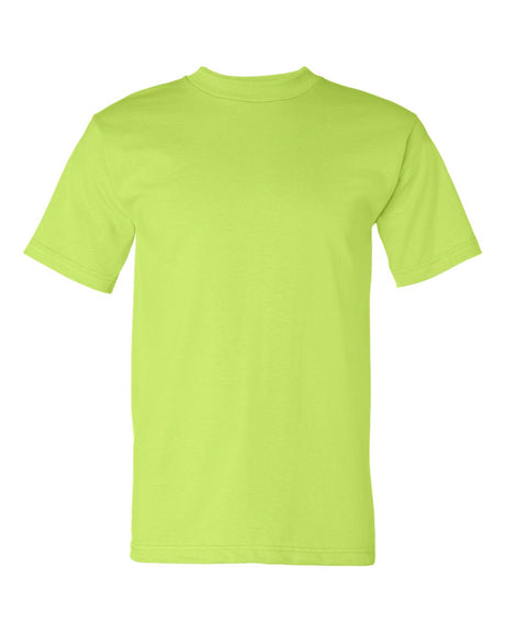 Bayside Unisex USA-Made Heavyweight T-Shirt. 5100 - Lime Green