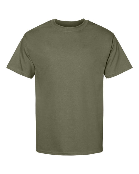 Hanes Unisex Beefy-T® T-Shirt. 5180 - Fatigue Green