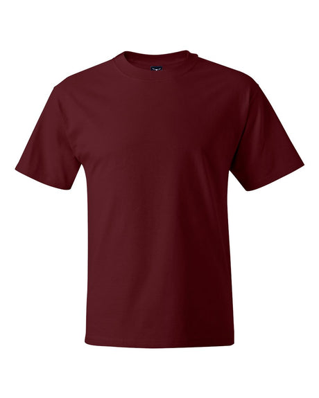 Hanes Unisex Beefy-T® T-Shirt. 5180 - Maroon