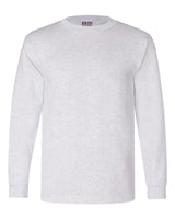 Bayside Unisex USA-Made Long Sleeve T-Shirt. 6100 - Ash