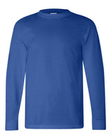 Bayside Unisex USA-Made Long Sleeve T-Shirt. 6100 - Royal Blue