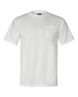 Bayside Unisex Union-Made Pocket T-Shirt. 3015 - White