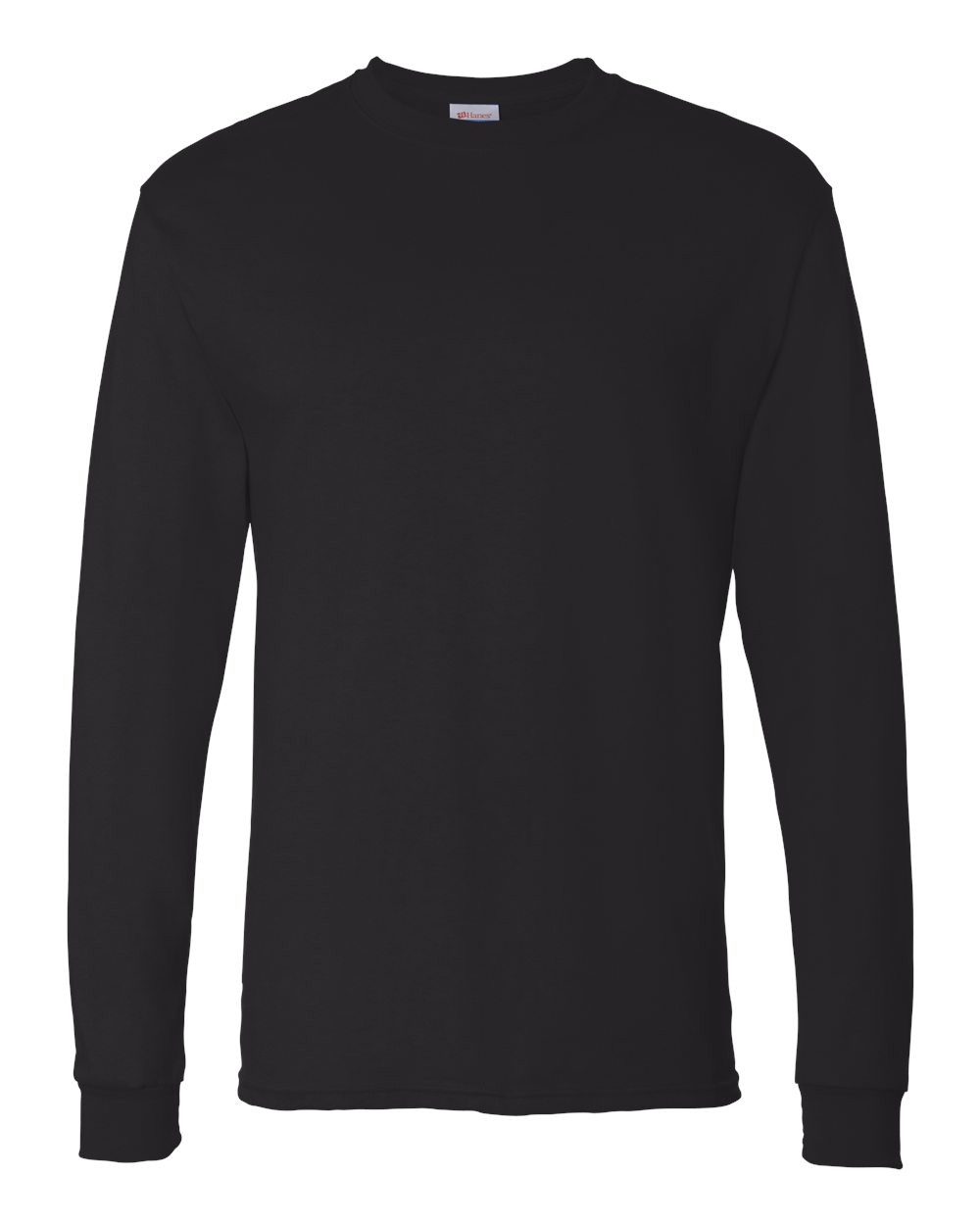 Hanes Unisex Essential-T Long Sleeve T-Shirt. 5286 - Black