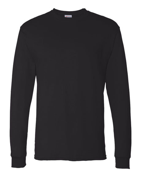 Hanes Unisex Essential-T Long Sleeve T-Shirt. 5286 - Black