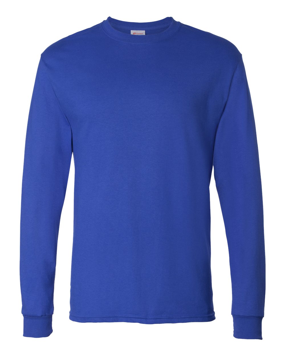 Hanes Unisex Essential-T Long Sleeve T-Shirt. 5286 - Deep Royal