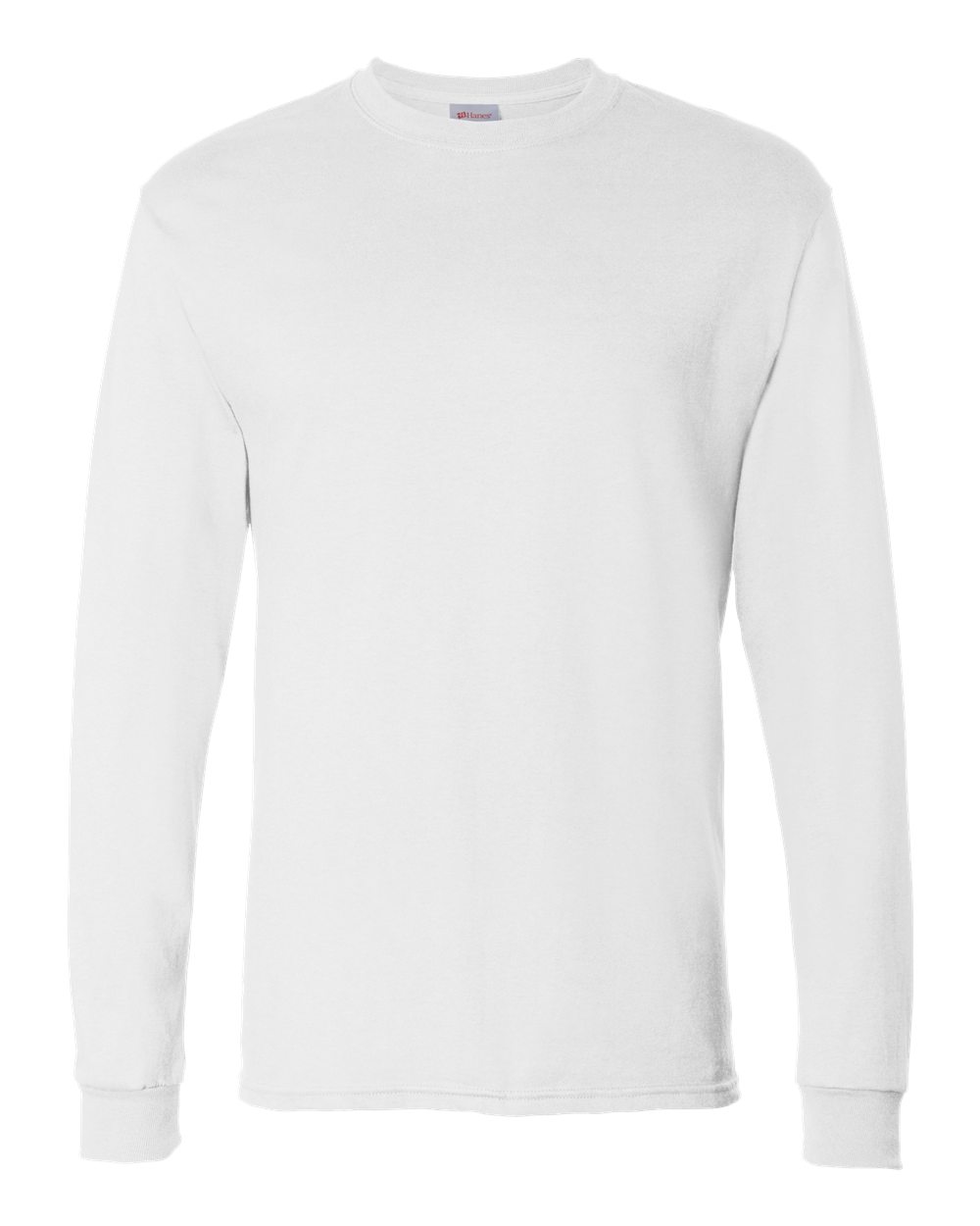 Hanes Unisex Essential-T Long Sleeve T-Shirt. 5286 - White