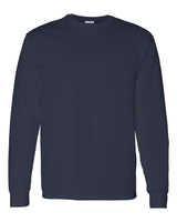 Gildan Unisex Heavy Cotton™ Long Sleeve T-Shirt. 5400 - Navy