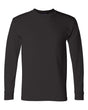Bayside Unisex Union-Made Long Sleeve T-Shirt. 2955 - Black