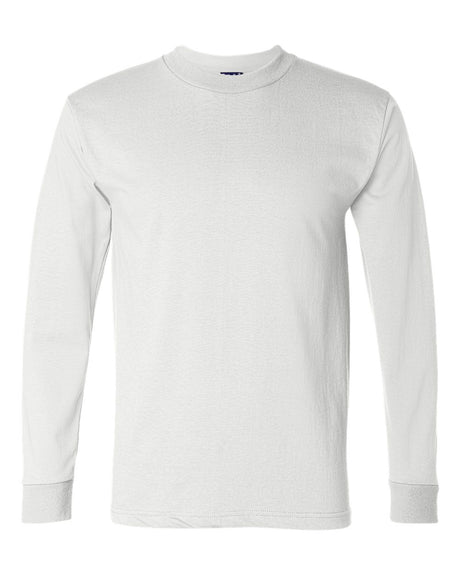 Bayside Unisex Union-Made Long Sleeve T-Shirt. 2955 - White
