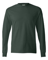 Hanes Unisex Authentic Long Sleeve T-Shirt. 5586 - Deep Forest