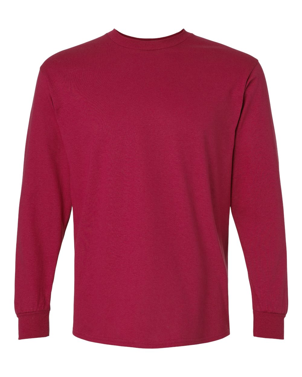 Gildan Unisex Ultra Cotton® Long Sleeve T-Shirt. 2400 - Cardinal Red
