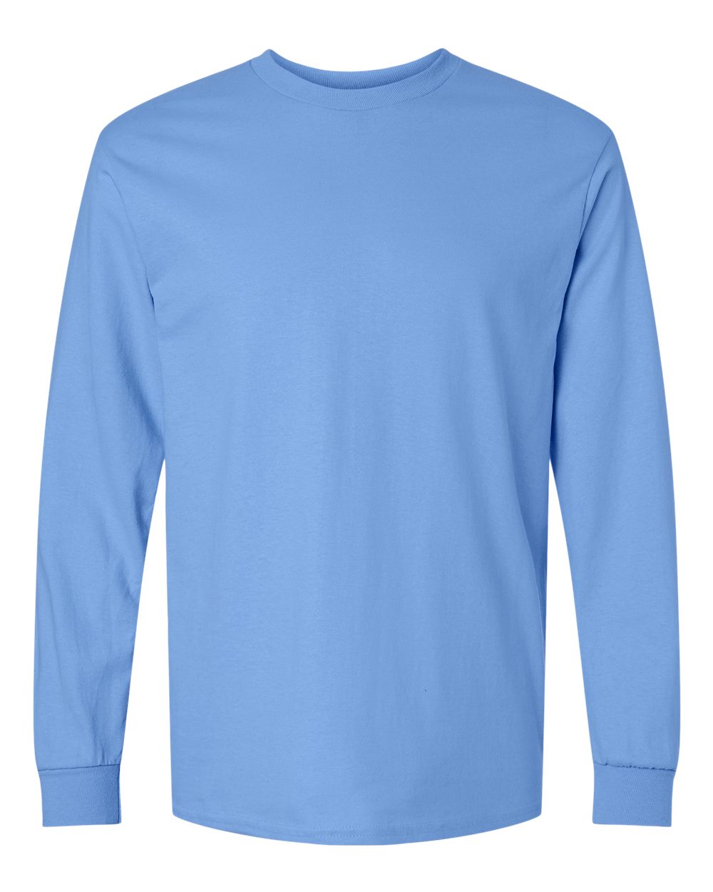 Gildan Unisex Ultra Cotton® Long Sleeve T-Shirt. 2400 - Carolina Blue