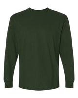 Gildan Unisex Ultra Cotton® Long Sleeve T-Shirt. 2400 - Forest Green
