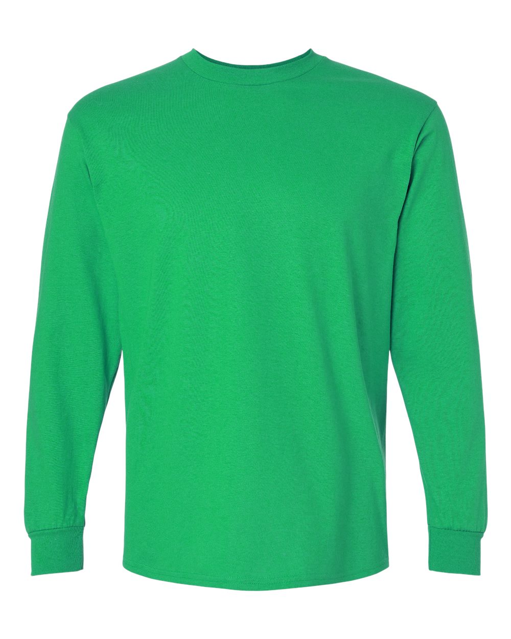 Gildan Unisex Ultra Cotton® Long Sleeve T-Shirt. 2400 - Irish Green