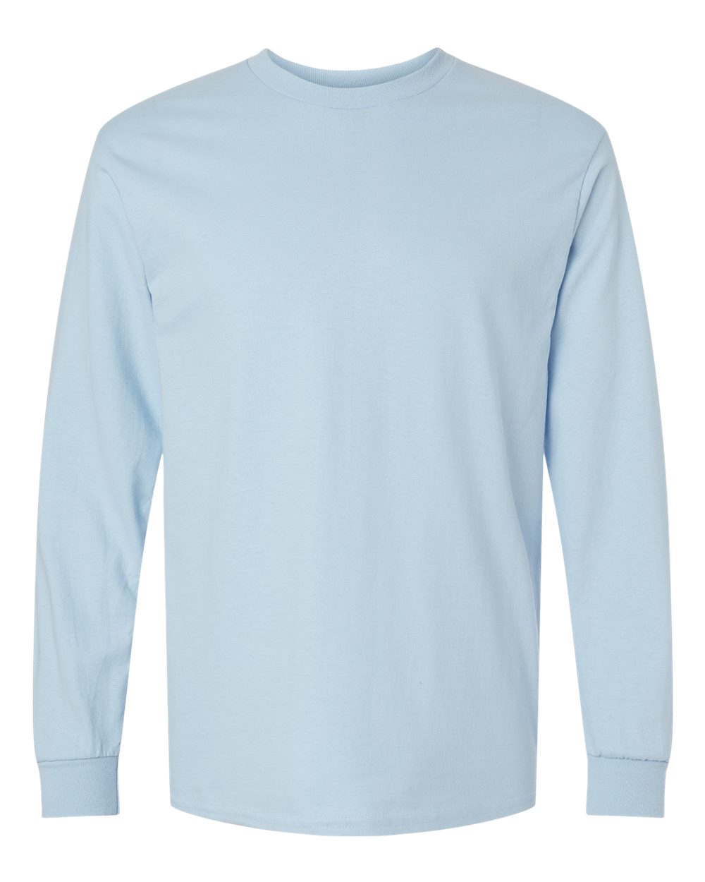 Gildan Unisex Ultra Cotton® Long Sleeve T-Shirt. 2400 - Light Blue