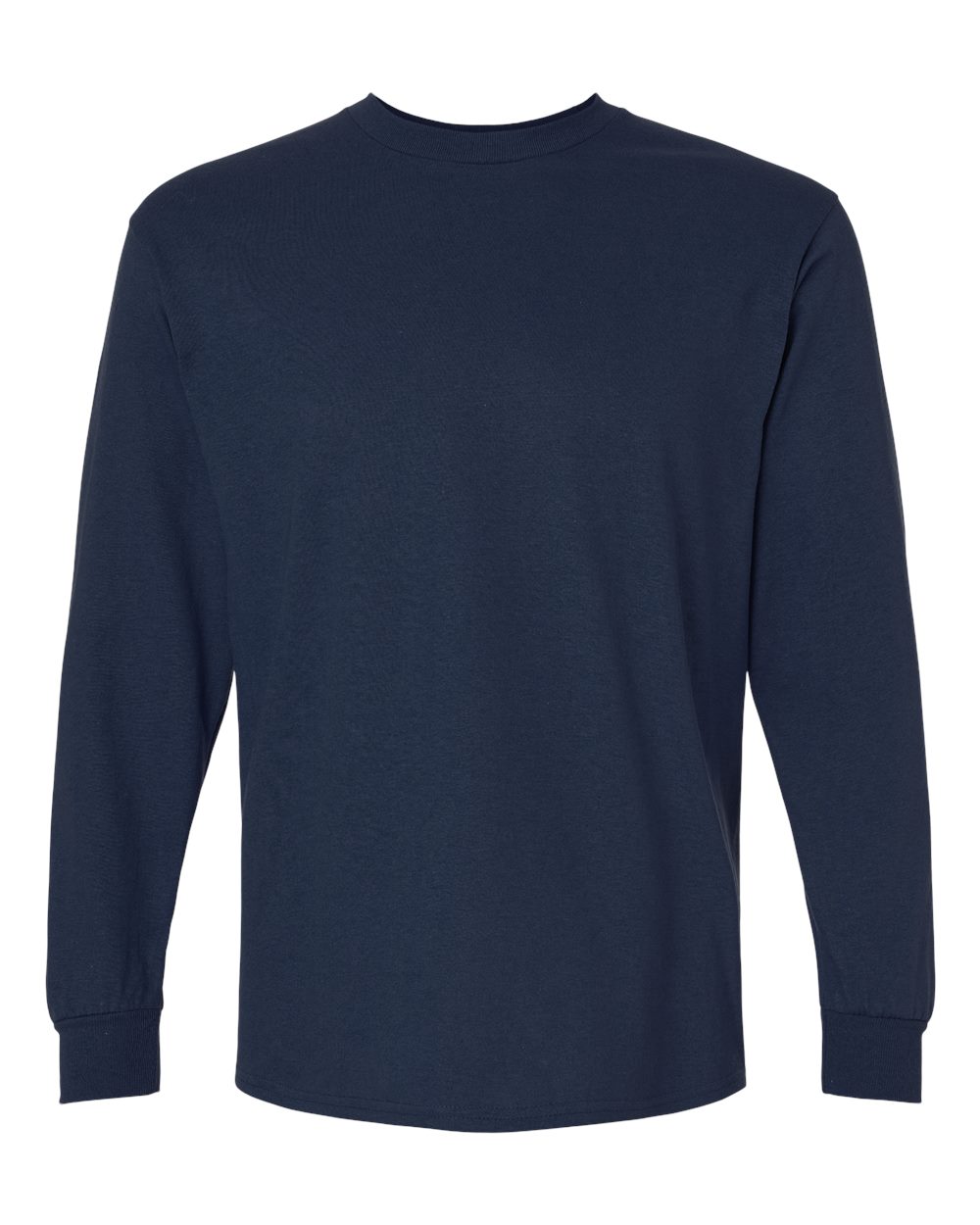 Gildan Unisex Ultra Cotton® Long Sleeve T-Shirt. 2400 - Navy
