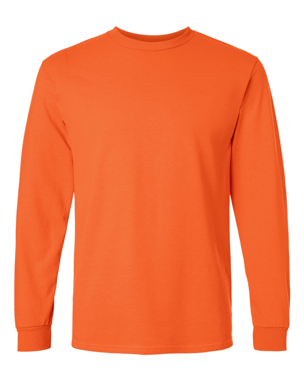 Gildan Unisex Ultra Cotton® Long Sleeve T-Shirt. 2400 - Orange
