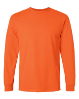 Gildan Unisex Ultra Cotton® Long Sleeve T-Shirt. 2400 - Orange