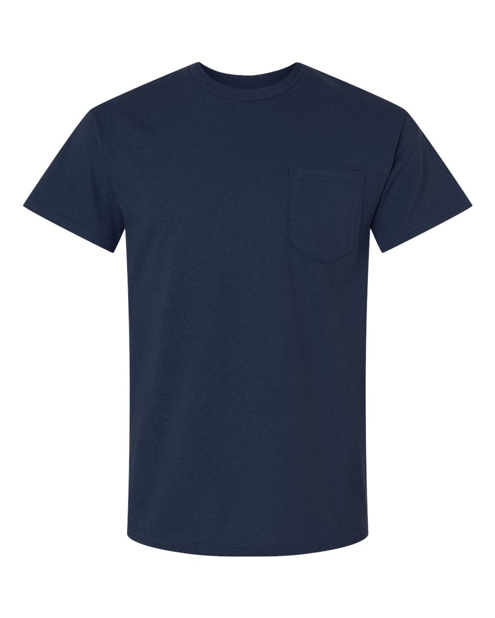 Gildan Unisex Ultra Cotton® Pocket T-Shirt. 2300 - Navy