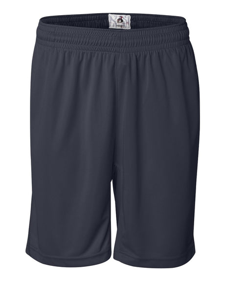 Badger Men's BT5 9" Inseam Trainer Shorts. 4110 - Navy
