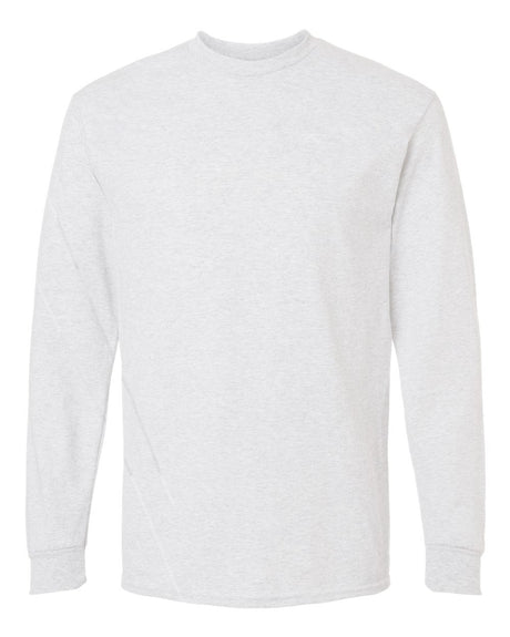 Gildan Unisex DryBlend® 50/50 Long Sleeve T-Shirt. 8400 - Ash