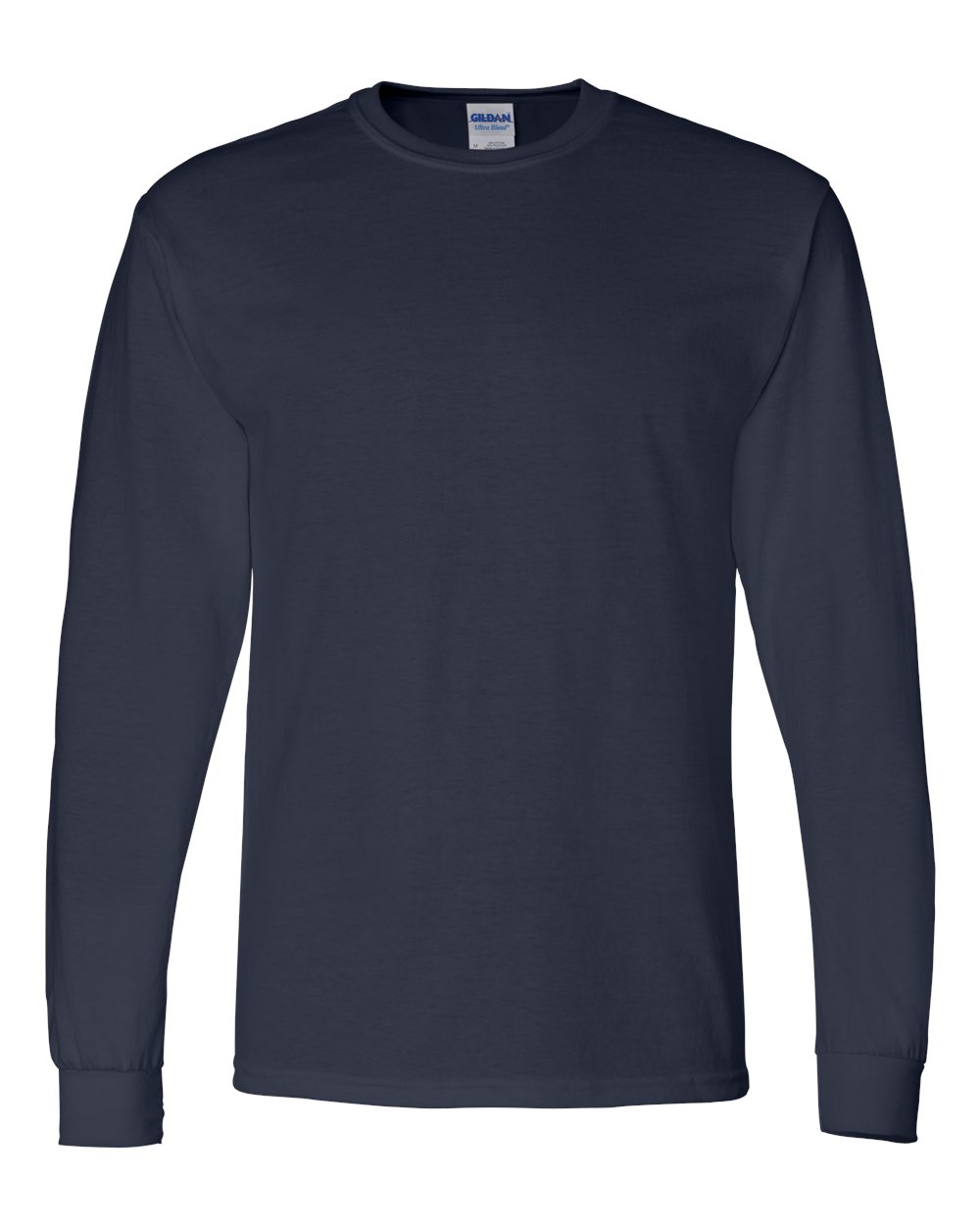 Gildan Unisex DryBlend® 50/50 Long Sleeve T-Shirt. 8400 - Navy