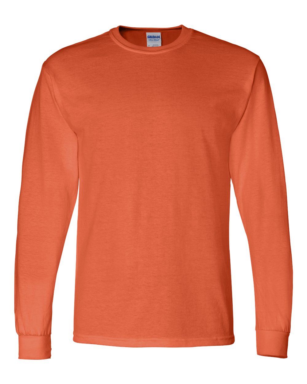 Gildan Unisex DryBlend® 50/50 Long Sleeve T-Shirt. 8400 - Orange