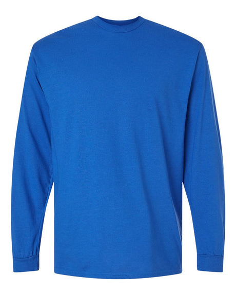 Gildan Unisex DryBlend® 50/50 Long Sleeve T-Shirt. 8400 - Royal