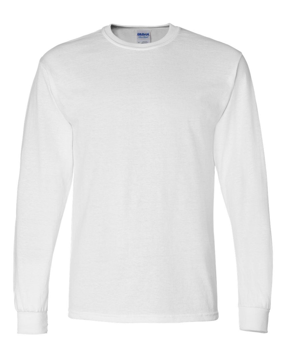 Gildan Unisex DryBlend® 50/50 Long Sleeve T-Shirt. 8400 - White