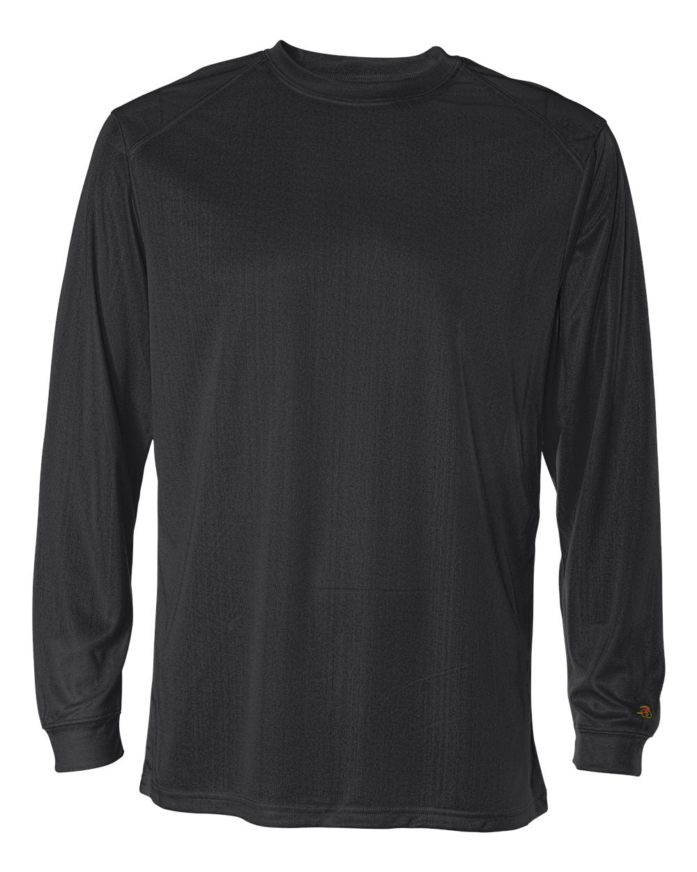 Badger Unisex B-Core Long Sleeve T-Shirt. 4104 - Black