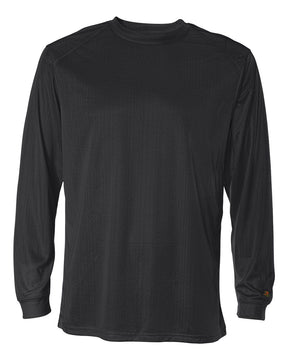 Badger Unisex B-Core Long Sleeve T-Shirt. 4104 - Black